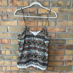 Multicolor Striped Women's Top